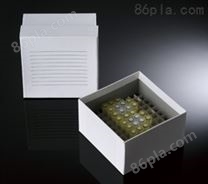 巴罗克biologix81格3英寸纸冷冻盒