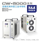 CW-5000激光雕刻机冷水机，雕刻机冷水箱
