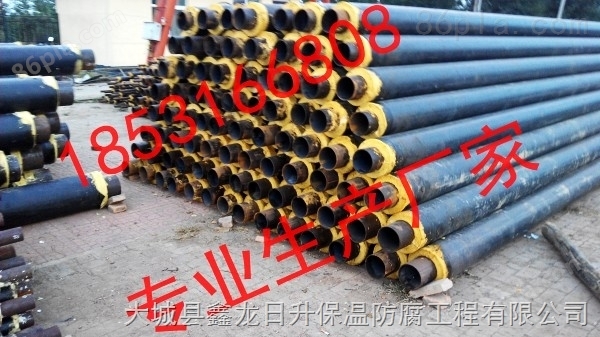上海徐汇区529*8无缝预制聚氨酯直埋保温钢管-现场发泡价格