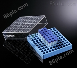 巴罗克biologix 1.0ml预置2D码冻存管（蓝色盖子）+2英寸蓝色冻存盒