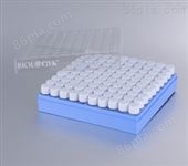 89-3050巴罗克biologix 0.5ml预置2D码冻存管（白色盖子）+1英寸蓝色冻存盒
